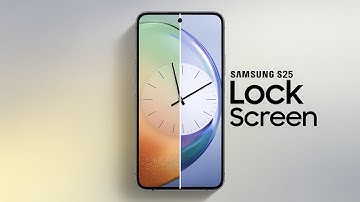 How to Change Lock Screen Clock Style in Samsung Galaxy S25 Ultra/S25 Plus/S25 Edge/S25