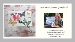 Vlinder dans met Stampin’ Up!®️