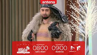 Moment amuzant! Radu Bucălae, ținută de iarnă neașteptată pe timp de cod roșu de ninsori