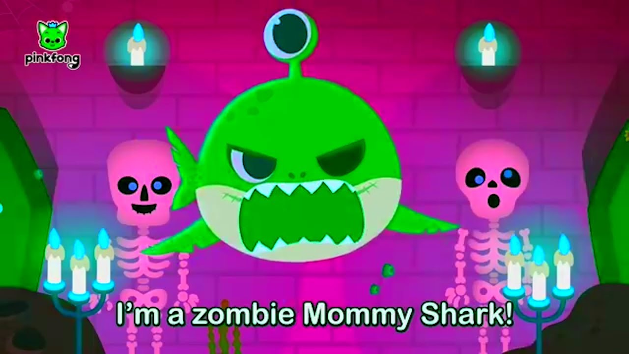 Zombie Mommy Shark Baby Shark Super Simple Songs Effects (Sponsored by Preview 2 Effects)