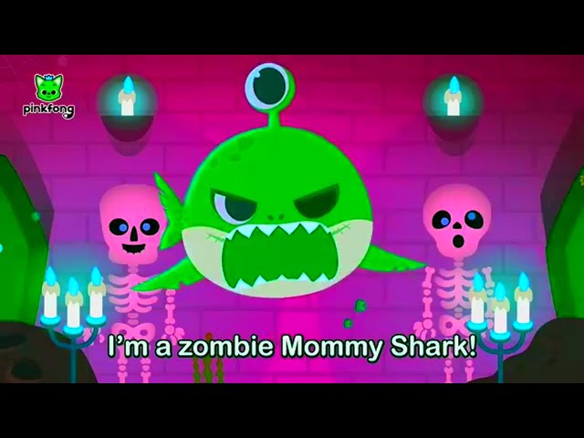 Zombie Mommy Shark Baby Shark Super Simple Songs Effects