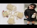 Stylish Pearl Beaded Bag Design | New Handmade Trend 2025 | Pearl Beaded Bag Collection