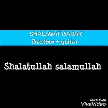SHALAWAT BADAR...(cover guitar   beatbox) #1