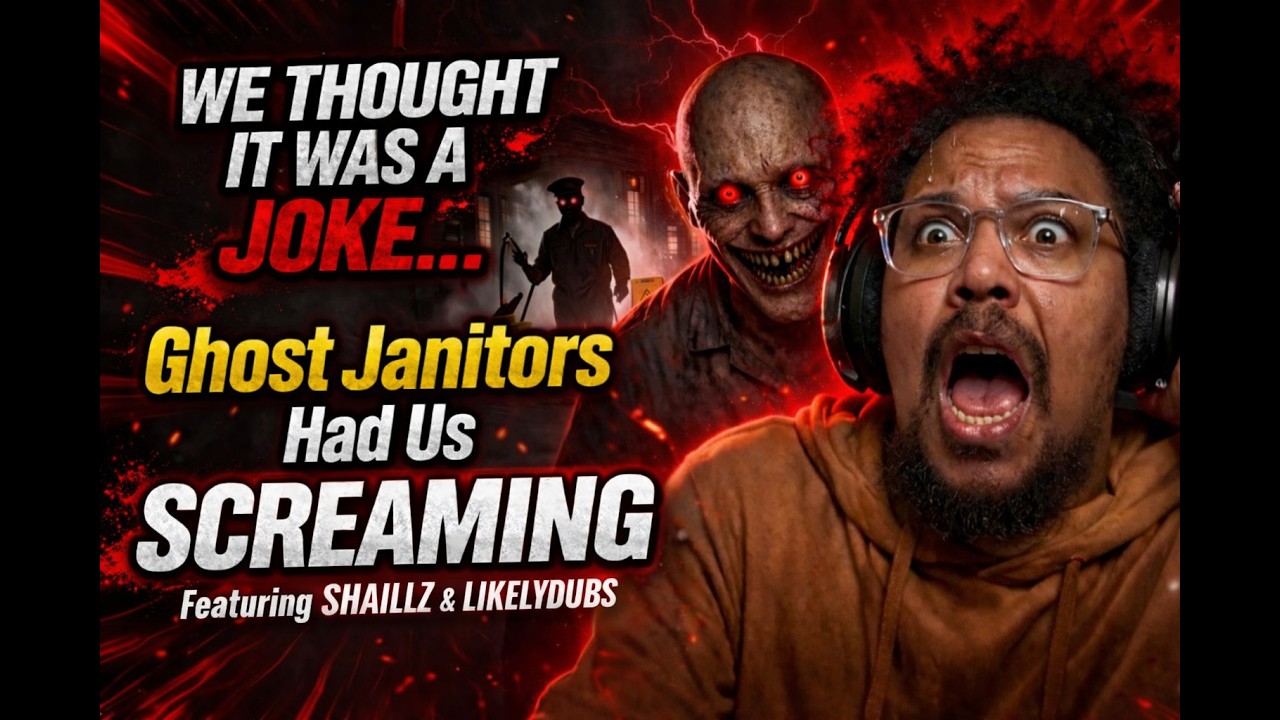 WE THOUGHT IT WAS A JOKE… Ghost Janitors Had Us SCREAMING