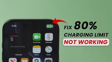 Hoe los ik het probleem op dat de 80% oplaadlimiet op de iPhone niet werkt?