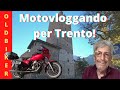 Motovloggando per trento con la guzzi v35 trentino in moto