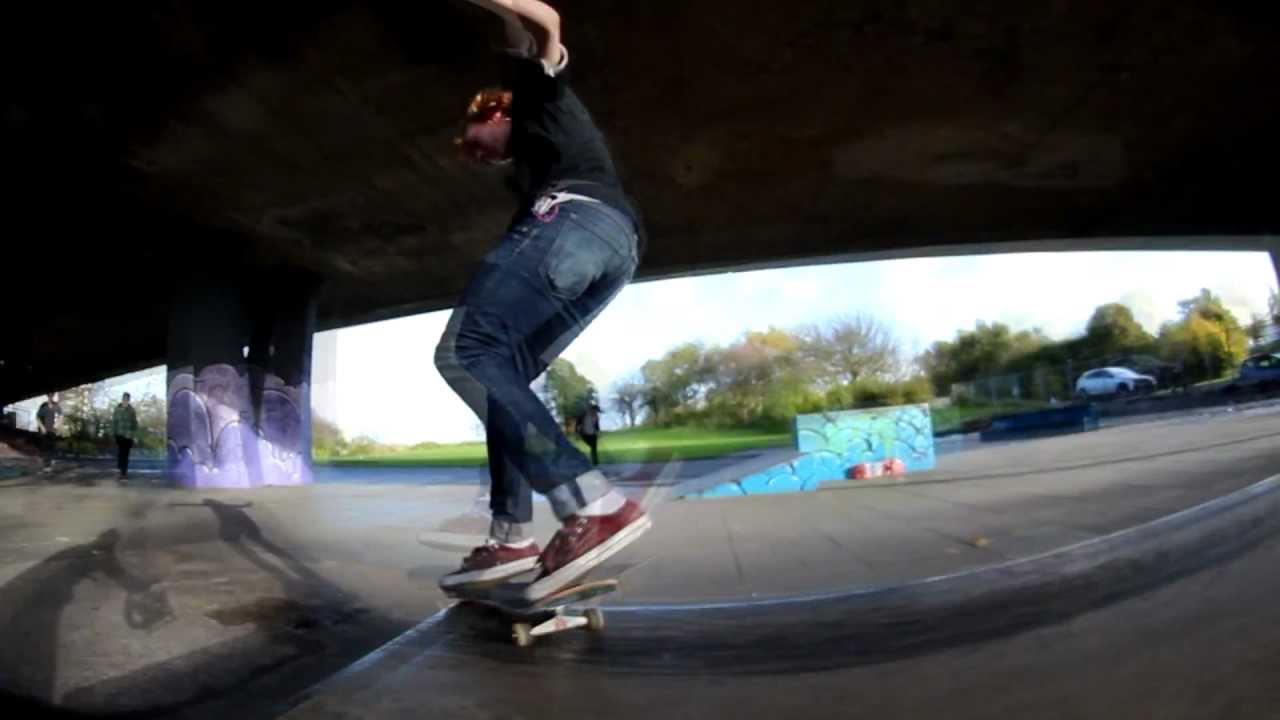 Mani Haddon - Fs lip slide 270 shove out - HD