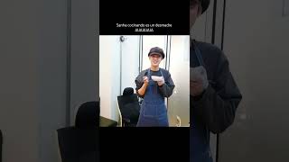 se hacía el chef jjsjjs lo amo 🥺#sanha #astro #aroha #Bin #kpop #idols #idolskpop #kpopidols