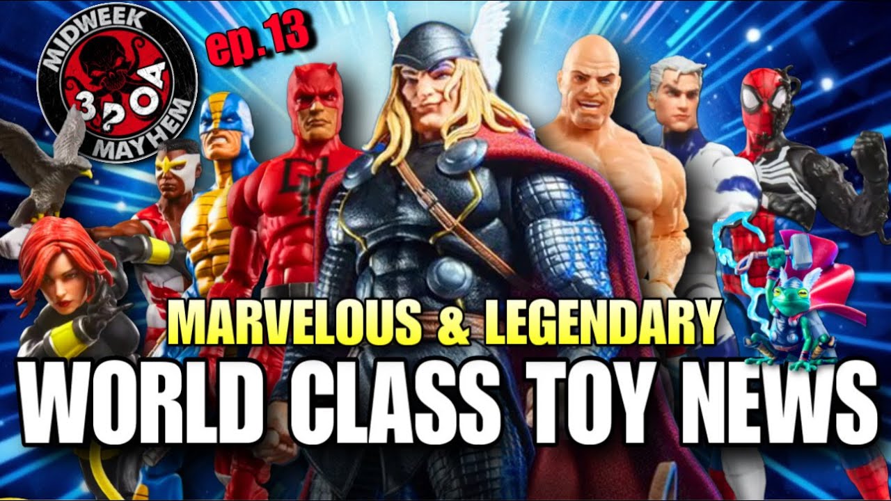 3POA Midweek Mayhem! World Class Marvel Toy News w/ Jeff Hicks! ep.13
