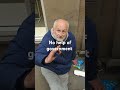 old homeless man
