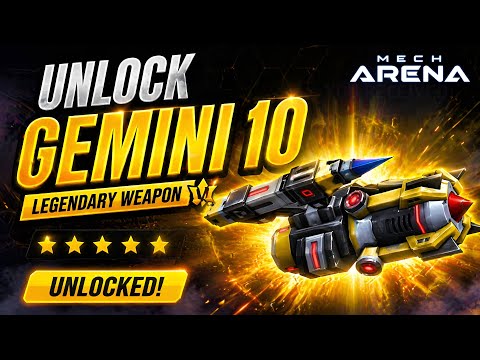 Unlocked Gemini 10 Finally 😍🔥 | Worth It or Not? | Mech Arena