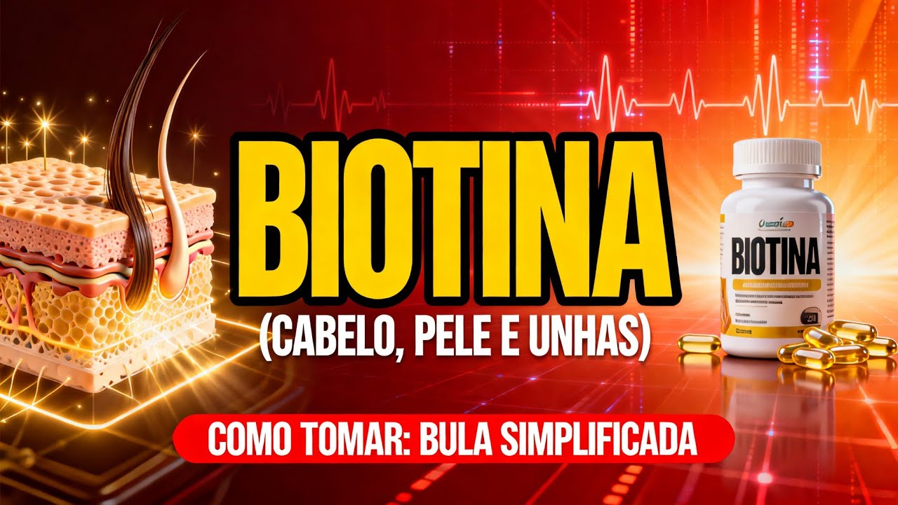 Biotina para que serve e Como tomar (Bula Simplificada) - YouTube