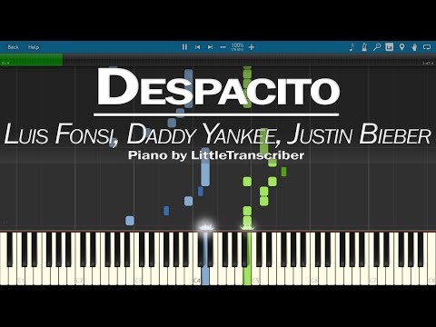 Luis Fonsi, Daddy Yankee - Despacito (Piano Cover) ft. Justin Bieber by LittleTranscriber