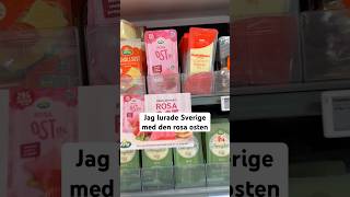 Jag LURADE Sverige med den rosa osten!