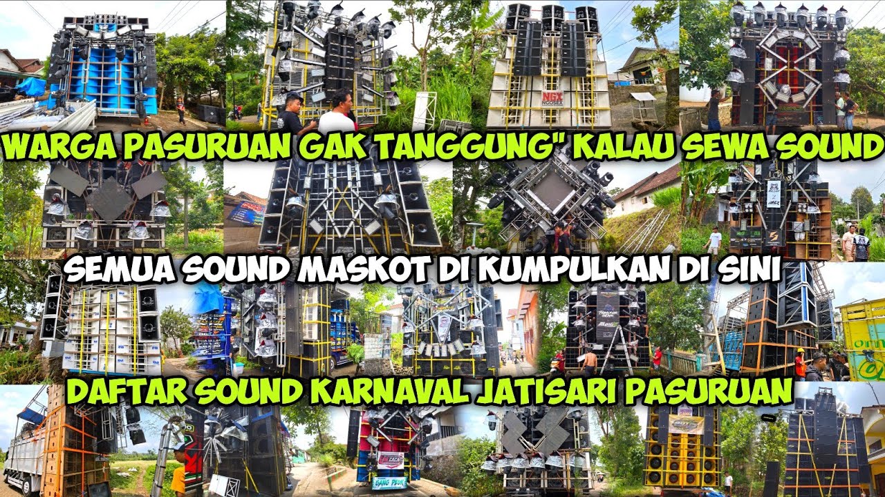 Baru Masuk Disambut BREWOG..BP & LINGGAR JATI berhadapan,Daftar Sound Karnaval Jatisari Pasuruan