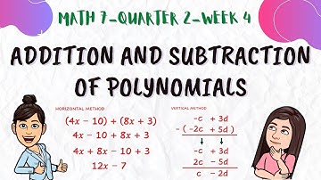 Math 7 ll Addition and Subtraction of Polynomials l Acute Angels TV