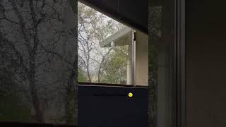Its raining hard outside