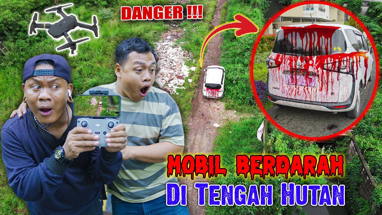 DRONE MENANGKAP MOBIL BERNODA D4R4H