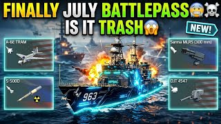 JULY BATTLEPASS IS HERE🥶🔥 | WORTH 5K AC OR TRASH🥲
