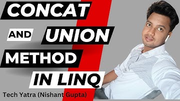 Concat and Union Operator in LINQ C# #csharp #techyatra #nishantgupta #programming #linq