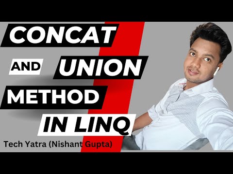 Concat and Union Operator in LINQ C# #csharp #techyatra #nishantgupta #programming #linq