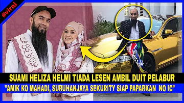 "Suami Heliza Helmi Kini Secara RASMI PENIPU, Amik Ko MAHADI, Suruhanjaya Sc Siap Paparkan NO.IC.."