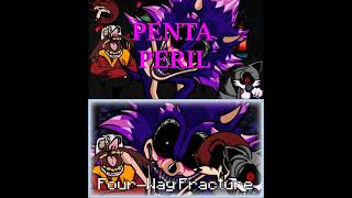 Fnf - Penta Fractured...in Multiple Ways - Triple Trouble Mashup Penta Peril Four Way Fracture