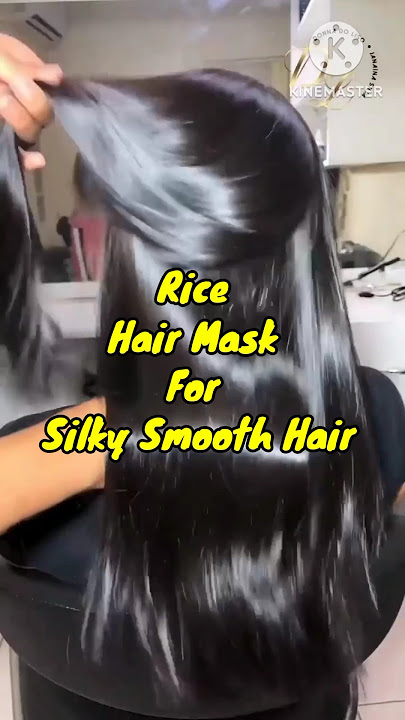 Rice Hair Mask For Silky Smooth Hair At Home || Rice Mask ||