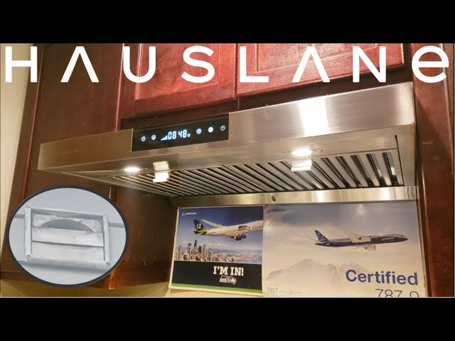 Unboxing and Installation  Hauslane UC-PS18 Under Cabinet Range