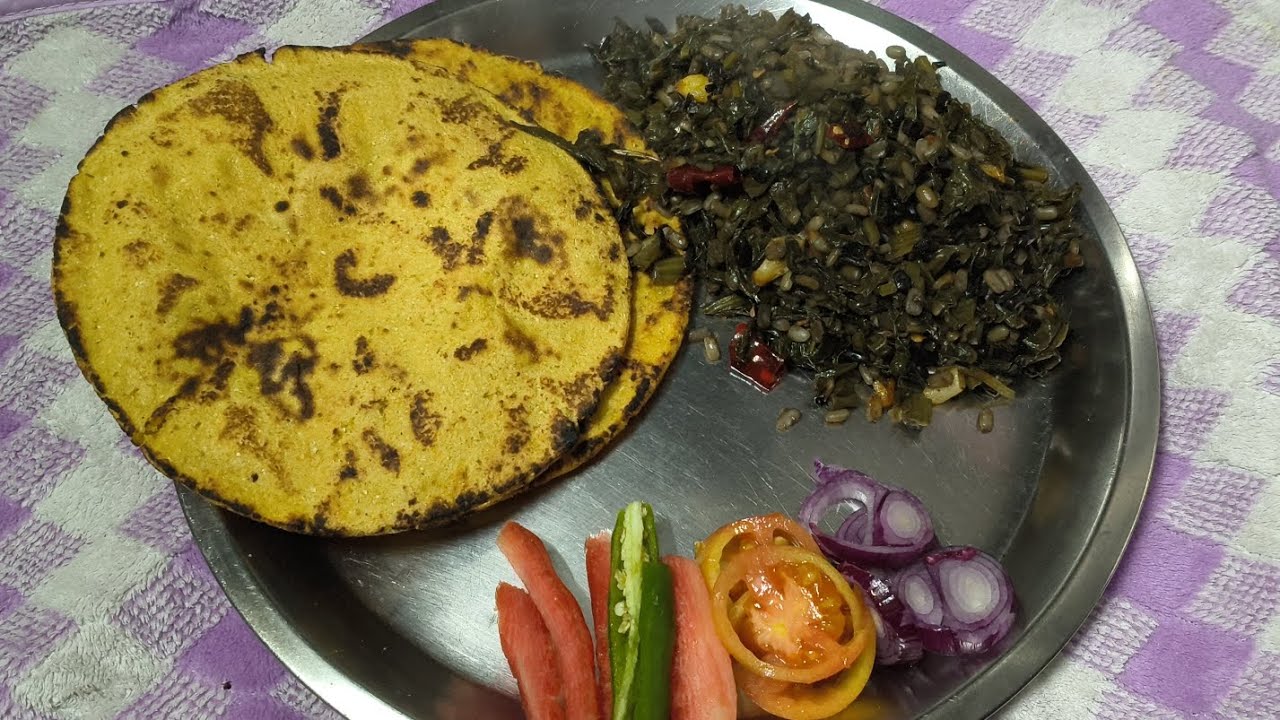 Sarson Ka Saag & Urad Dal Ki Bhujia 🌿🔥 | Desi Winter Special 😋