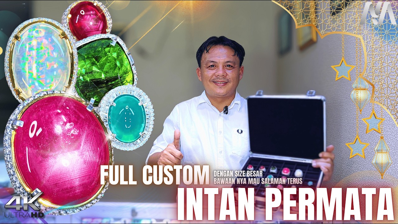 FULL CUSTOM‼️RAMADHAN SALE ADA BANYAK STAR RUBY BACAN | RING MEWAH HARGA RAMAH - INTAN PERMATA