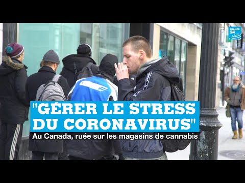 Coronavirus: au Canada, on se précipite sur les points de vente de cannabis Coronavirus: au Canada, on se précipite sur les points de vente de cannabis