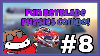 Fun Beyblade Physics Combo! #8 (LDrago Combo)
