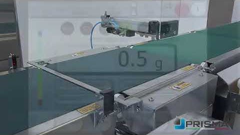 Prisma 08T3 Checkweigher for food packages | Prisma Industriale
