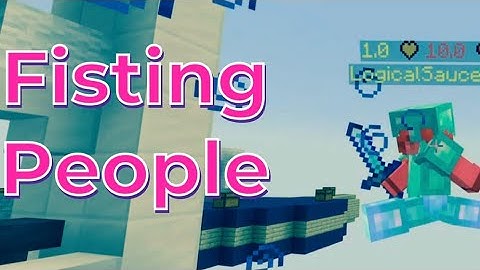 Skywars but I only used my fist and won