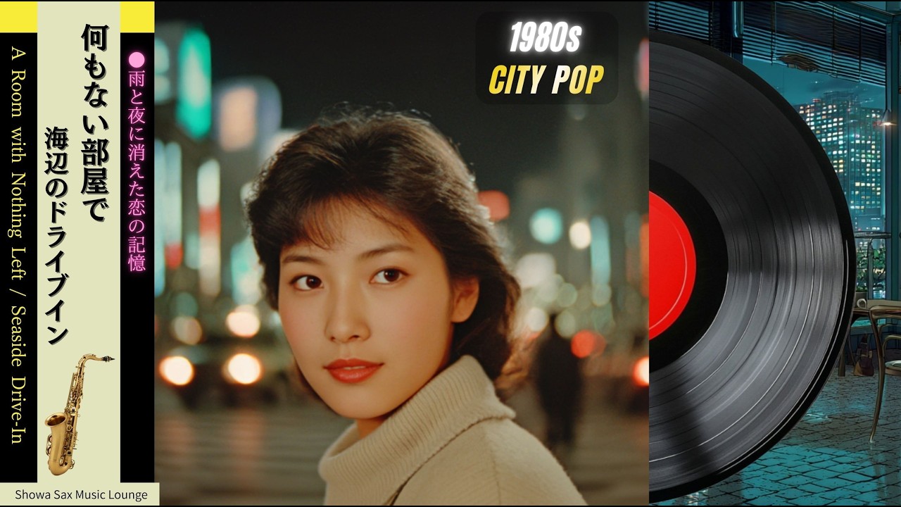 1980s CITY POP】雨と夜に消えた恋の記憶｜切ない昭和シティポップ16篇