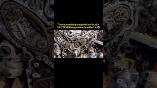 The Most Complex Engine? Audi 3.0 TDI Timing Chains 🤯 #shorts