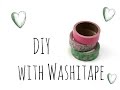 DIY with Washitape - Inspiration