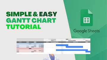 How to make a simple and easy Gantt Chart using Google Sheets and add Checkmarks! Beginner Friendly