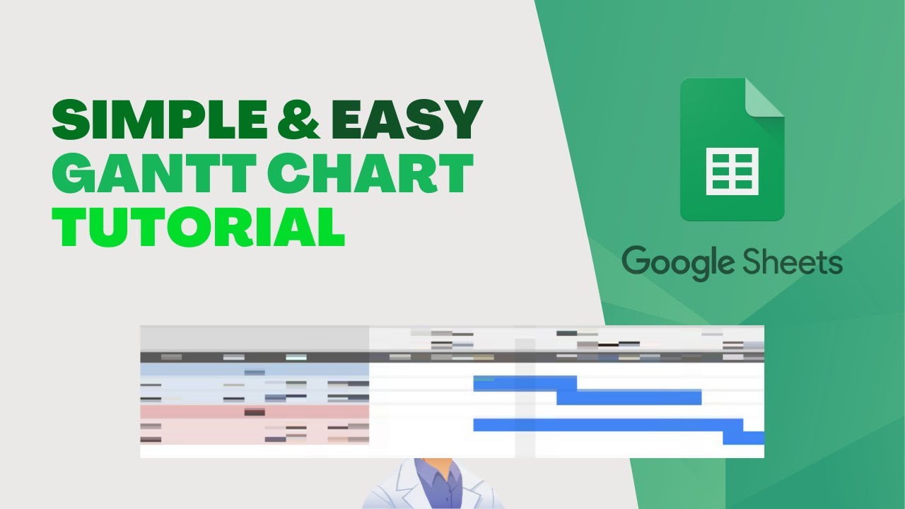How to make a simple and easy Gantt Chart using Google Sheets and add ...