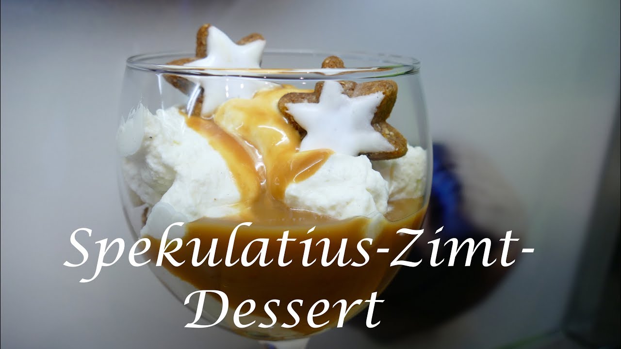 Thermomix® TM5 Spekulatius-Zimt-Dessert - YouTube