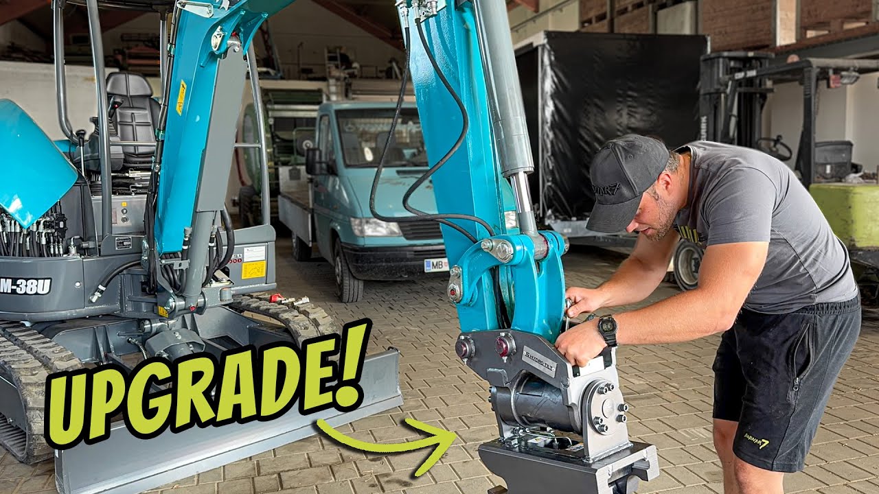 Montiral sem Powertilt na bager