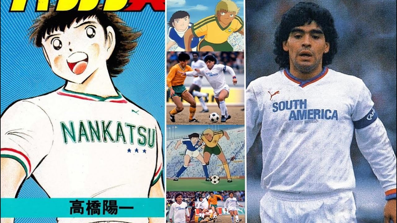 Como Diego Maradona e um anime conseguiram tornar o futebol popular no  Japão - Surto Olímpico