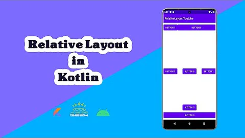 How to use RelativeLayout in Kotlin