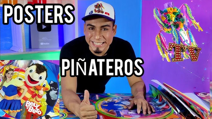 Como Imprimir Tus Imágenes En Formato Grande Y Realices Tus Piñatas Y  Figuras Con Block Pósters 