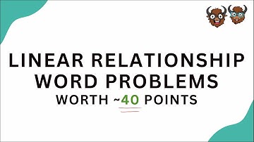 SAT Math: Linear Relationship Word Problems