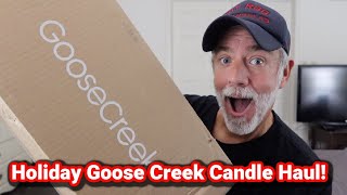 GOOSE CREEK CANDLES HOLIDAY HAUL!