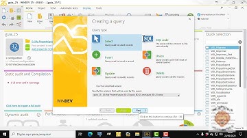 Guia Windev 25 - aula 227 - Editor de Queries - Conheça