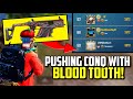 PUSHING FPP CONQUEROR USING BLOOD TOOTH VECTOR SKIN! | PUBG Mobile