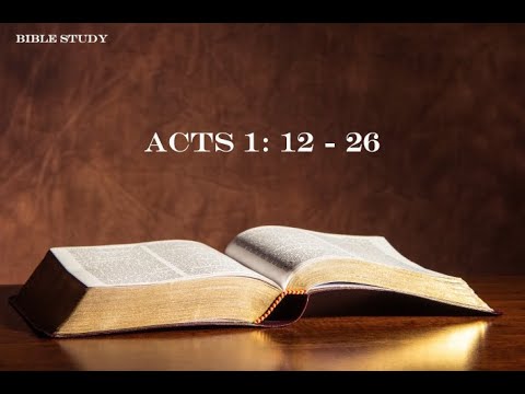 The Early Church: A Study Of Acts 1-13